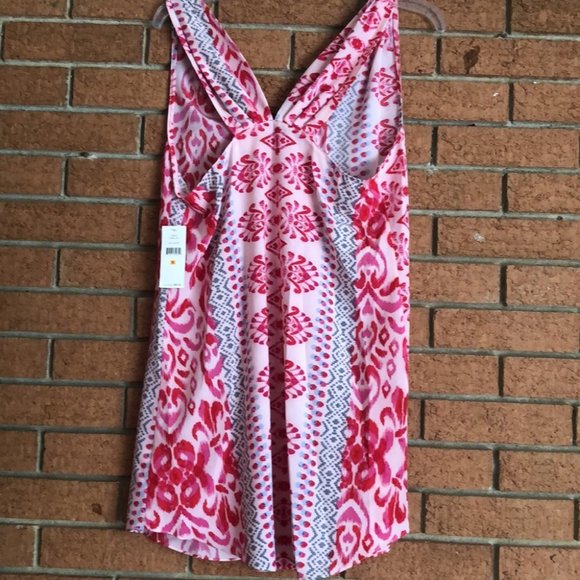 💕OSCAR DE LA RENTA💕IKAT FUSION CHEMISE💕 - Picture 5 of 9